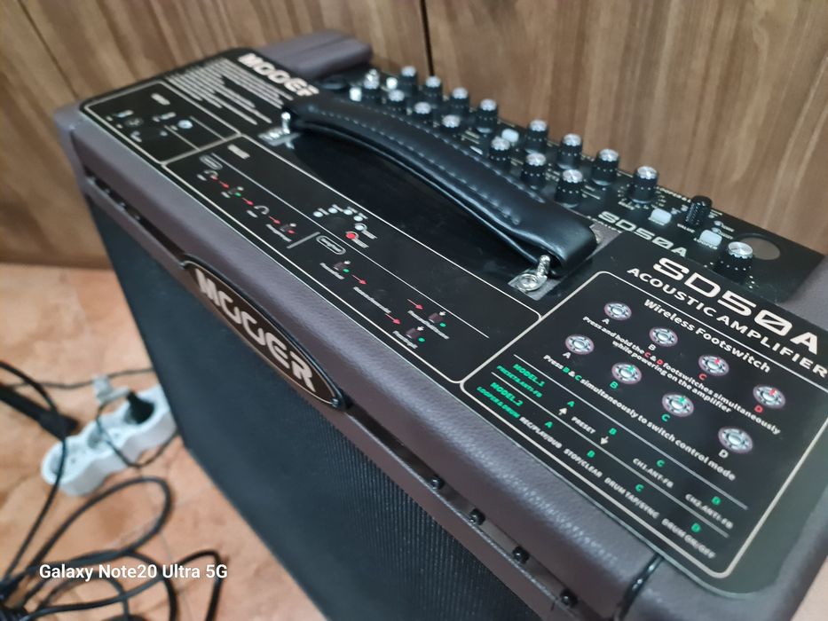 Amplificador de Guitarra e voz Mooer (com garan