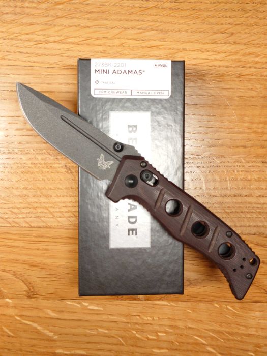 Nóż składany Benchmade Mini Adamas limited micarta
