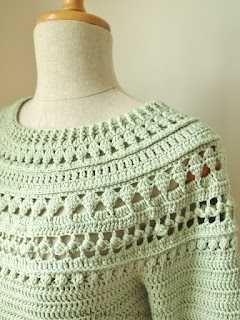Sweter szydełkowy Nathalie