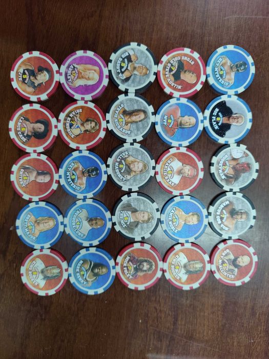 WWE Poker Chipz Colecionador