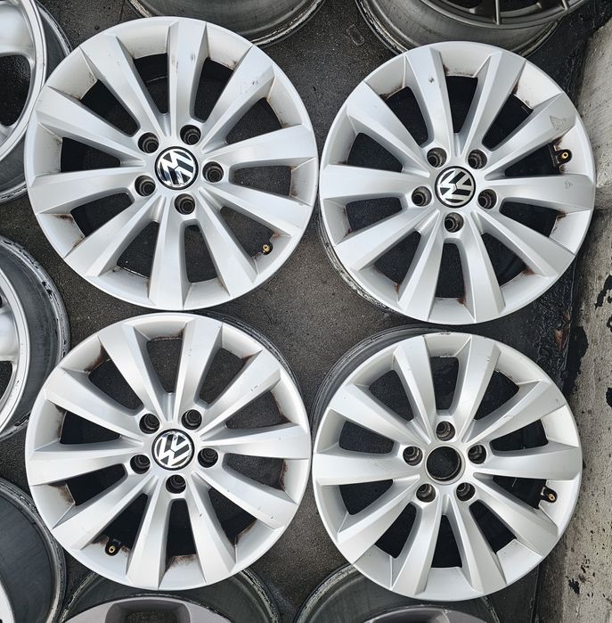 Jogo jantes usadas originais VW em 16