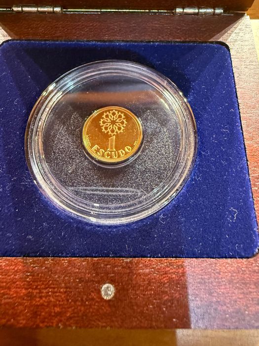 Moeda Escudo em ouro
