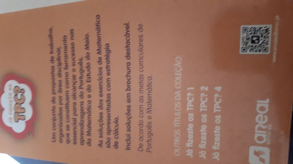 Livro já fizeste o tpc ?