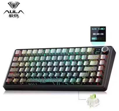 Aula F75 max Black Gradient Клавиатура