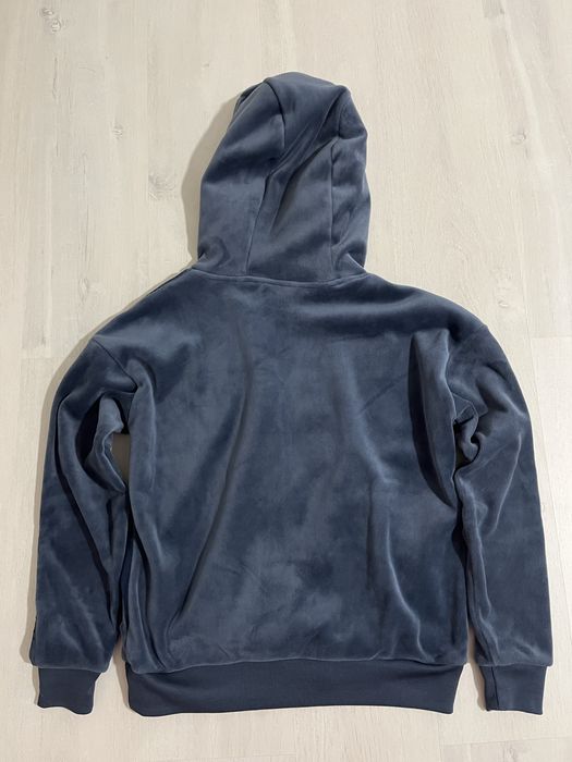 Bluza welurowa 4F rozm S. Granat. Ciepła. Świetny stan!