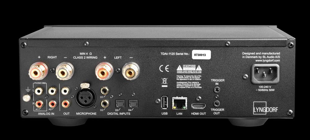 Wzmacniacz Lyngdorf TDAI-1120 Strumieniowy HDMI Kalibracja RoomPerfect