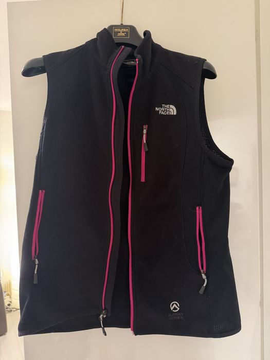 The north face fleece TNF kamizelka polar filc 40 L czarna laczona rozowa ciepla trekking gory streetstyle
