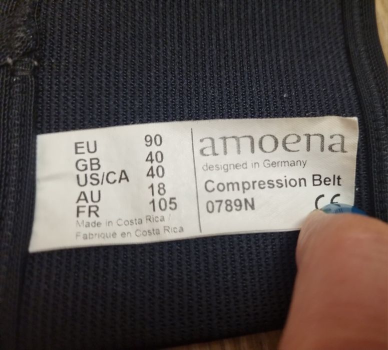 Pas Amoena 90 na rzepy