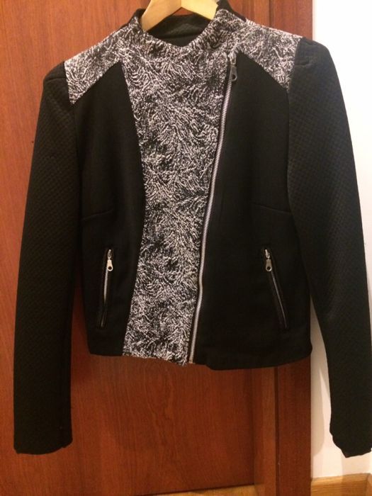 Casaco Preto com Padrão64584815763587120