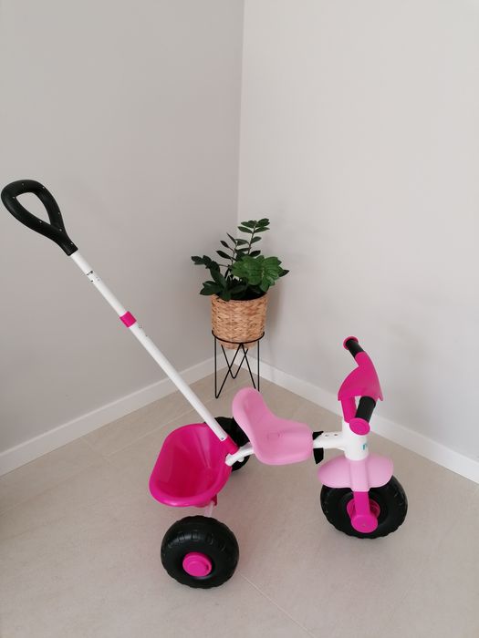 Triciclo Baby Trike Pink Feber sem pedais