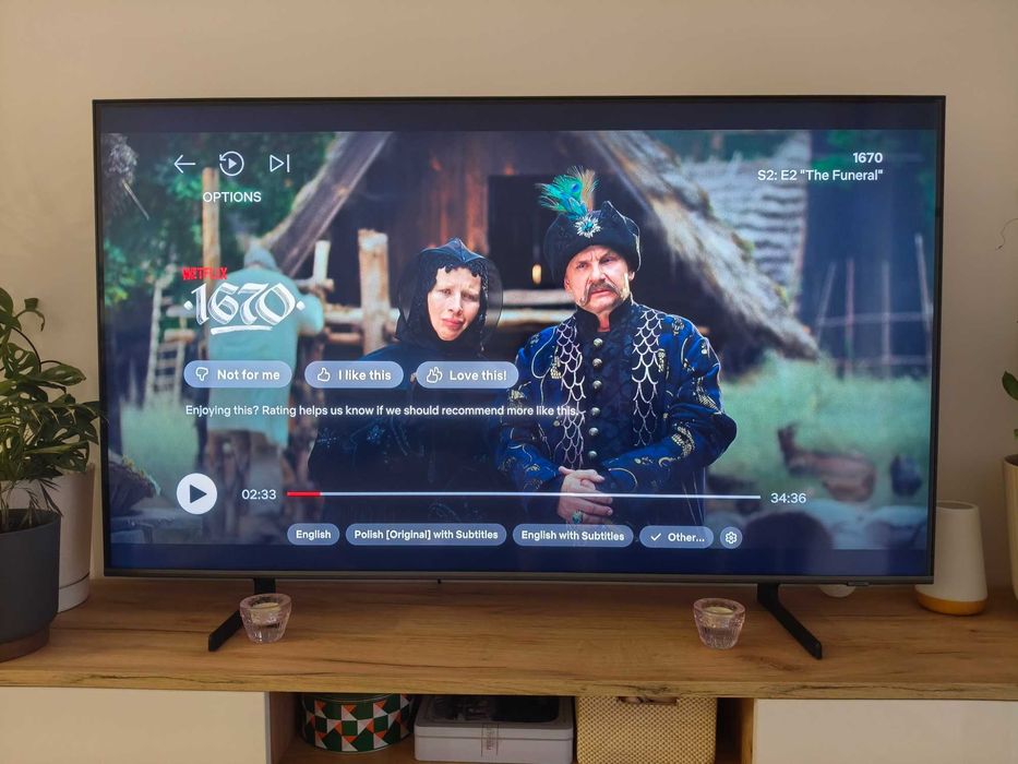 Sprzedam telewizor Samsung QE50Q67BAUXXH 4K LED