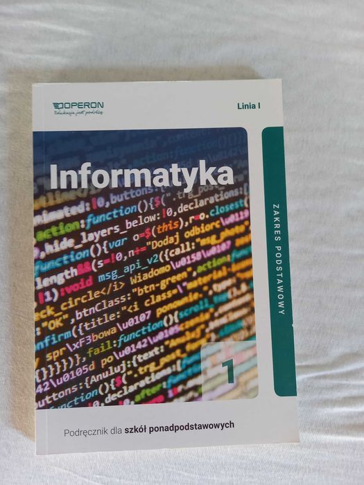 informatyka 1 szkoła ponadpodstawowa