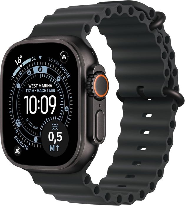 Apple Watch Ultra 3 (GPS + Cellular), caixa de titânio de 49 mm