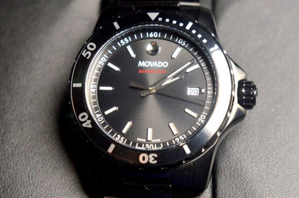 Relógio Movado Series 800 Preto PVD