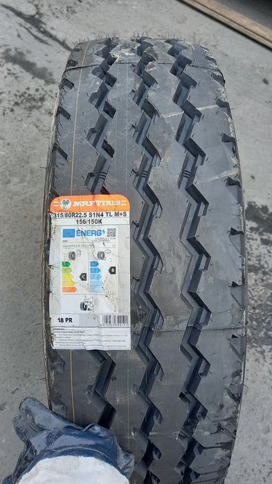 Opona ciężarowa przód 315/80R22,5 MRF S1N4 ON/OFF