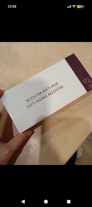 Conjunto Anti Aging Booster Caudalie Dispositivo Olhos e Lábios Novo