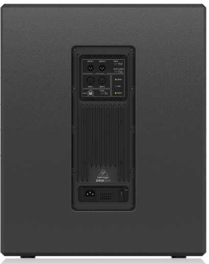 Subwoofer Yamaha DSR18W e Behringer DR18SUB