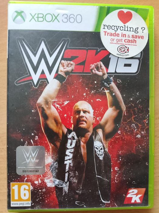 Gra W2k 16 Xbox 360