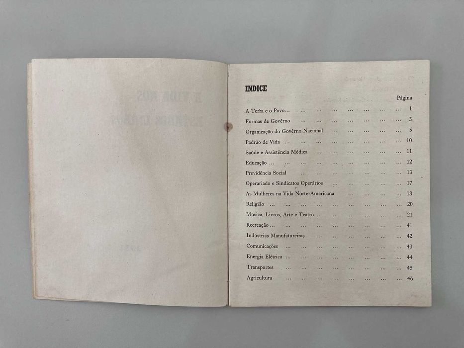 A Vida nos Estados Unidos 1951