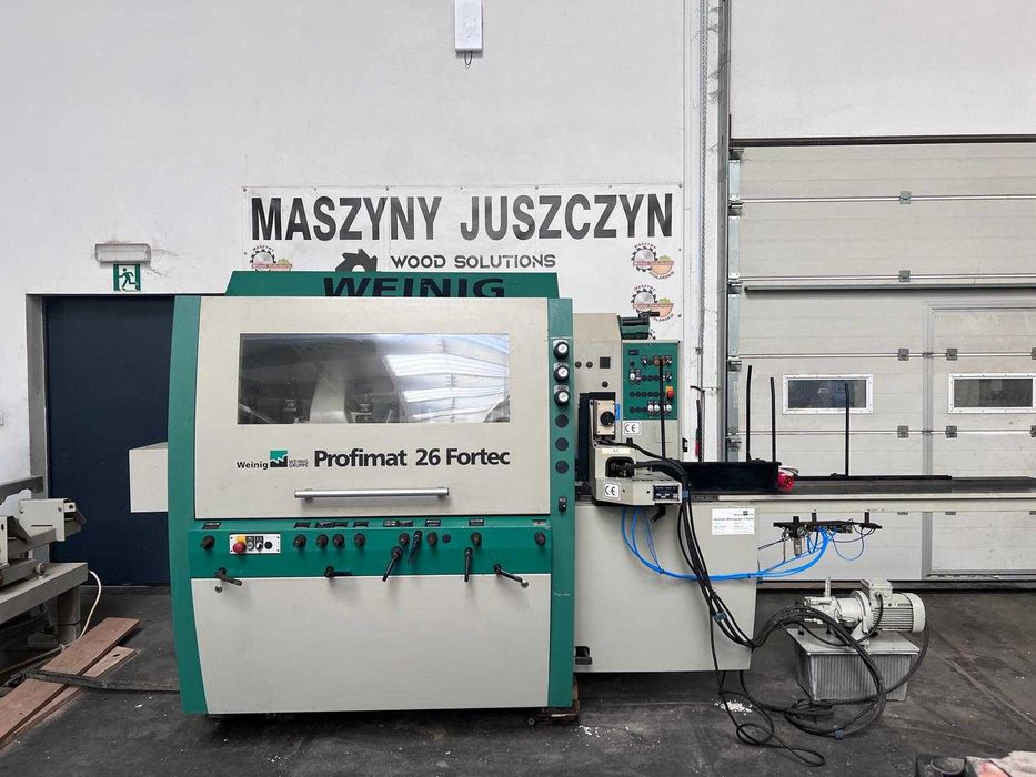 Strugarka czterostronna Weinig Profimat 26 Fortec + EM11