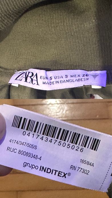 Балонова міні сукня ZARA