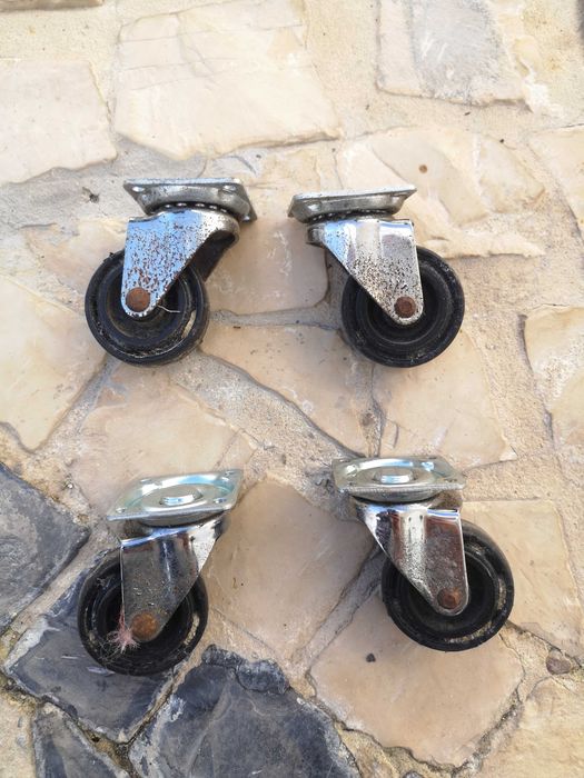 Conjunto de 4 rodízios, 70mm