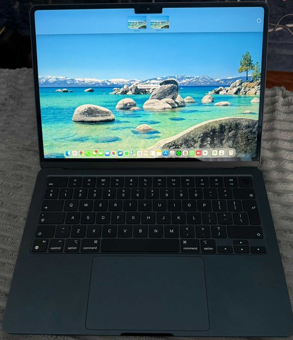 MacBook Air M2 13,6" 8GB 256GB | bateria 99% | 33 cykle | Midnight (Północ)