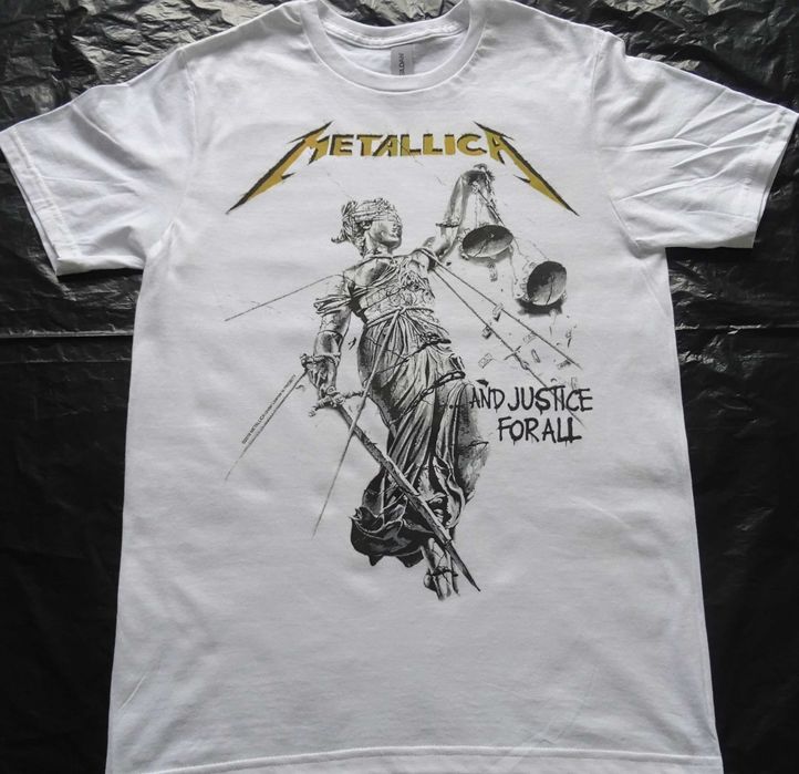 Metallica And Justice for All Rozmiar 4XL Licencjonowana Koszulka