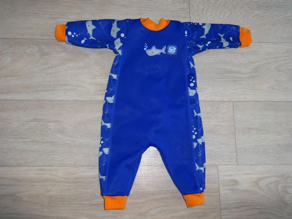 Splash About тёплый на флисе детский гидрокостюм на мальчика 0-3 56-62