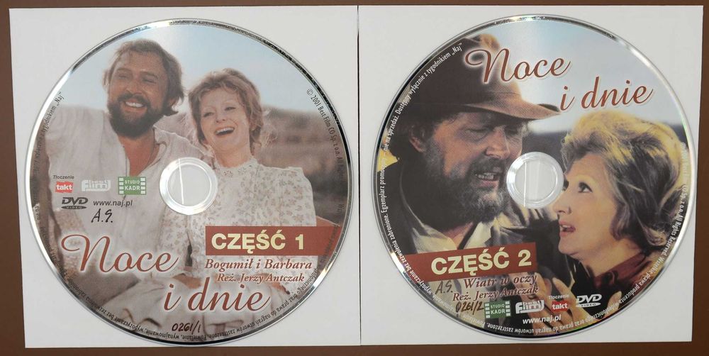 Zestaw – film polski – 10 płyt DVD.