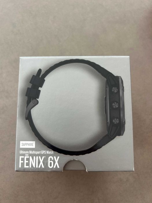 Garmin fenix 6X Sapphire 51 mm — Estado praticamente novo