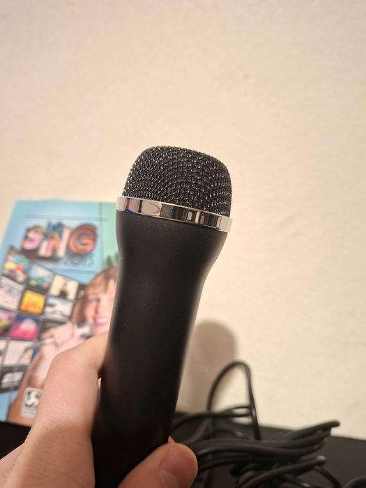 Let's Sing 2015 + Microfone Wii em bom estado geral testado (+2 jogos)