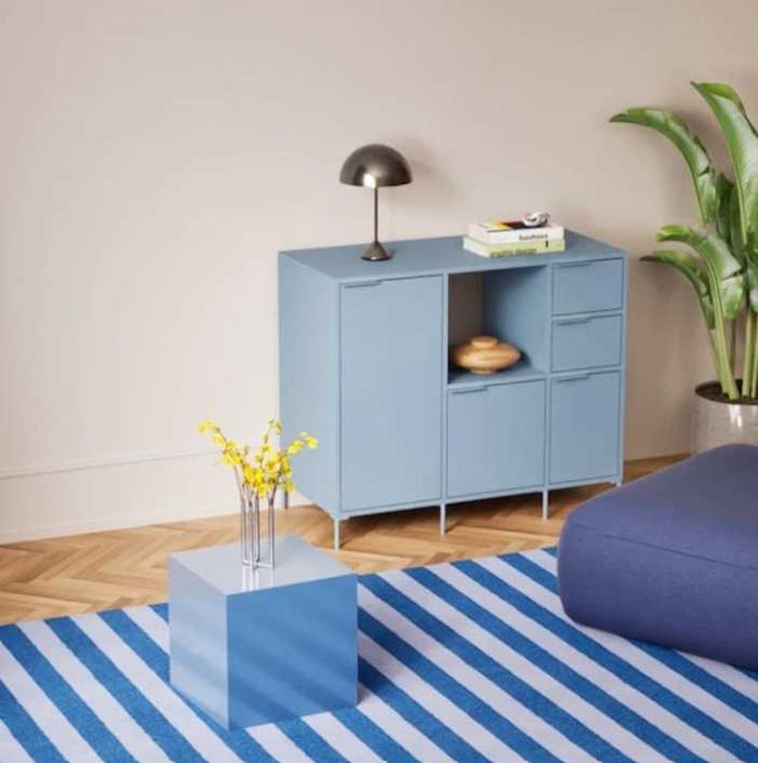 Komoda Tylko Type02 – Sky Blue, fabrycznie nowa, 110x93x50 cm