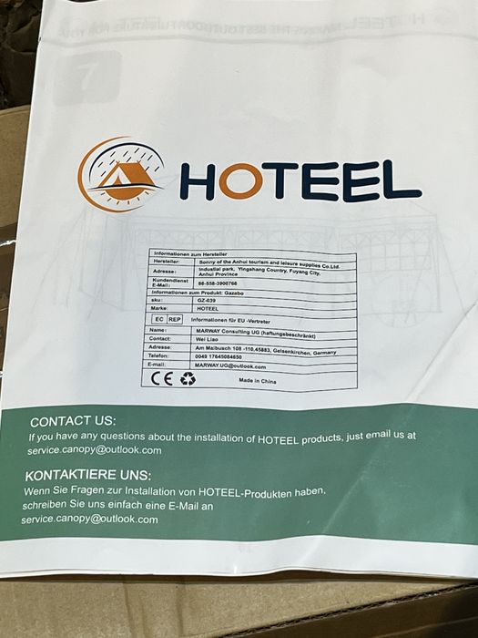 Namiot pawilon ogrodowy wystawowy imprezowy biały 3x9m,