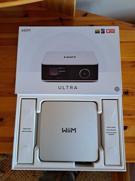Wiim Ultra silver - odtwarzacz sieciowy, streamer