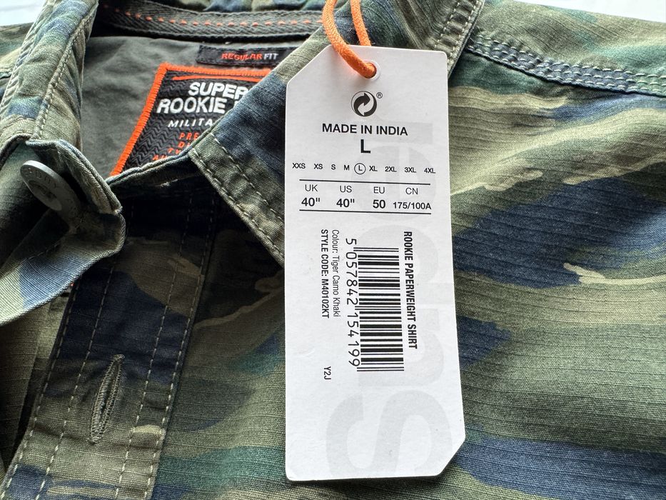 Koszula Superdry moro rozmiar L