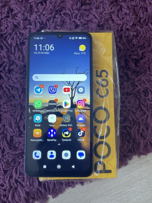 Продам телефон POCCO C 65