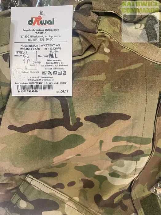 Bluza munduru WS Multicam wz. 117/DKWS M/L