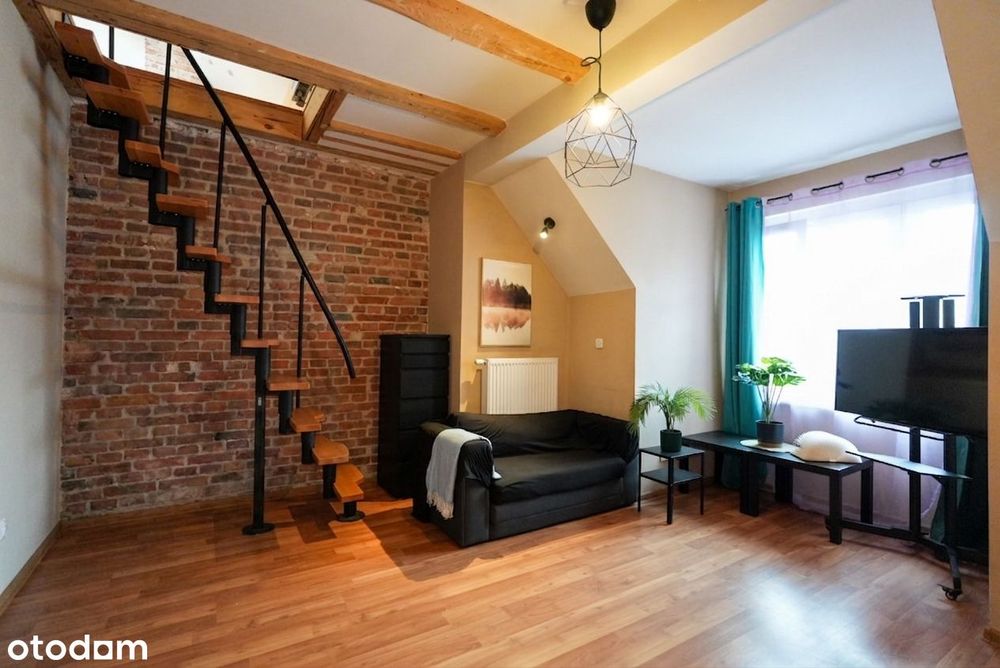Wyjątkowy loft z antresolą i miejscem parkingowym w sercu Bydgoszczy