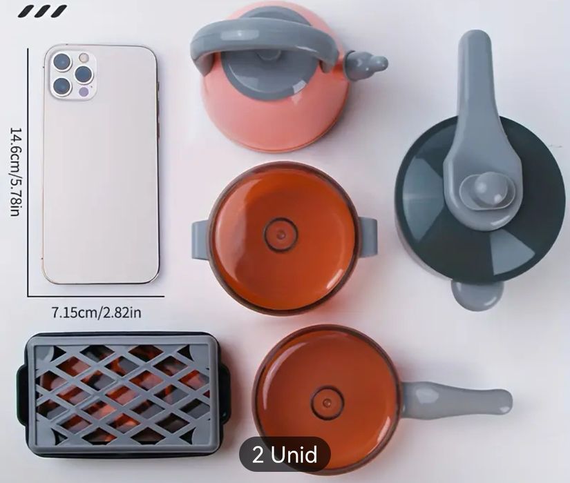 Conjunto de brincar cozinha rosa 83 peças
