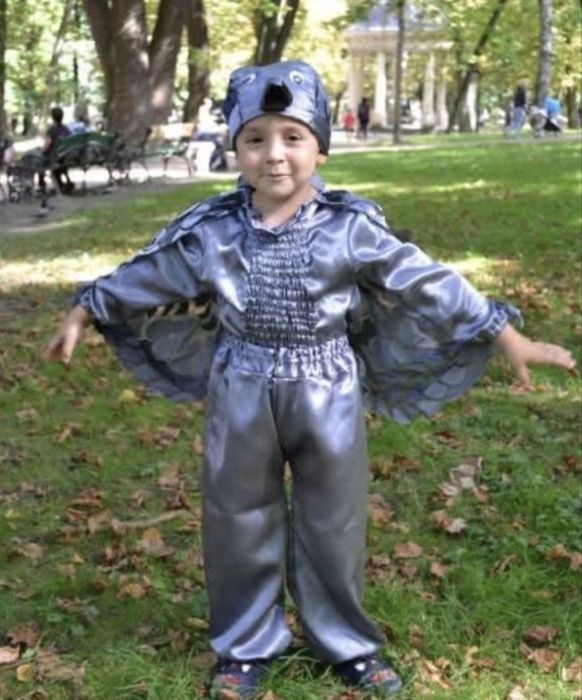 Жайвір, горобчик, пташка хлопчик, карнавальний костюм
