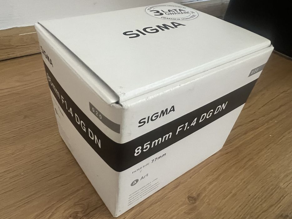 Obiektyw SIGMA 85MM F1.4 DG DN ART Sony E