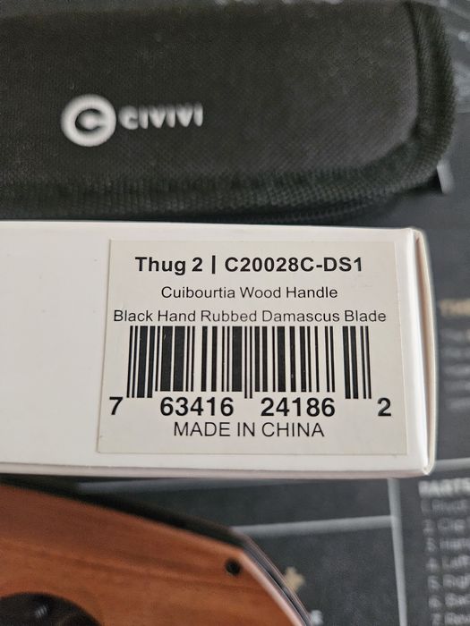 Civivi Thug 2 Damascus, EDC ніж