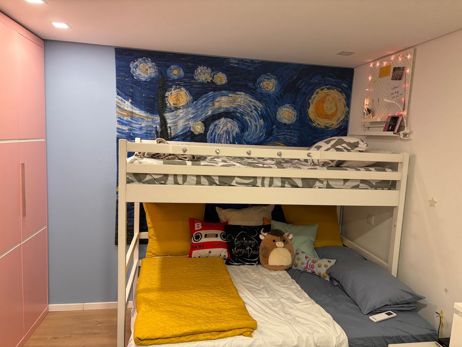 Cama superior beliche