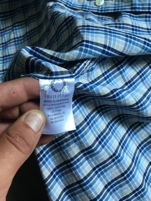 Fred Perry рубашка