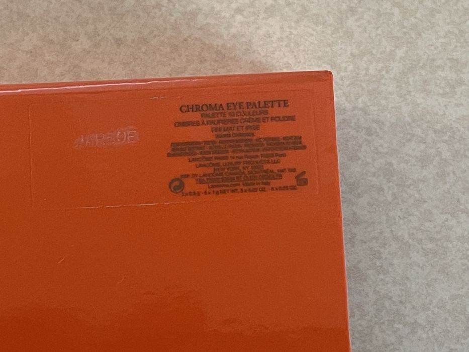 Lancome Chroma Eye Palette