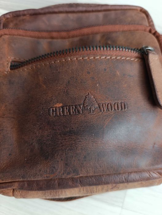 Сумка шкіряна GREEN WOOD