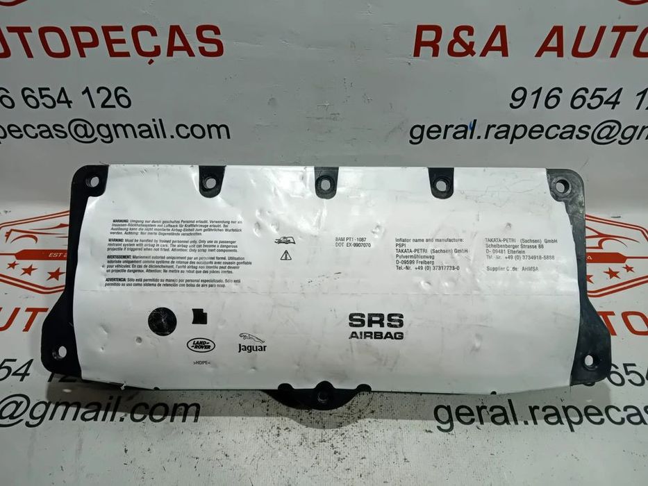 Airbag Tablier Pendura Passageiro Jaguar XF 30645599 Original