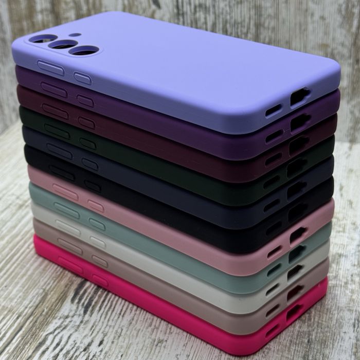 Чехол софттач Silicone Case на Samsung S25 FE Микрофибра. Чохол ‼️