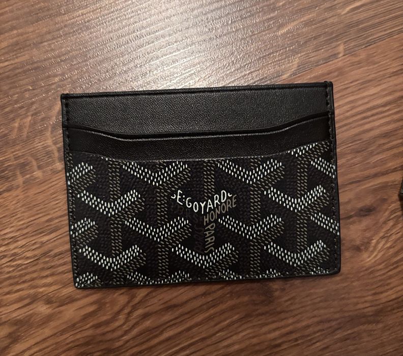 Goyard Paris – czarny cardholder / etui na karty (nowy)